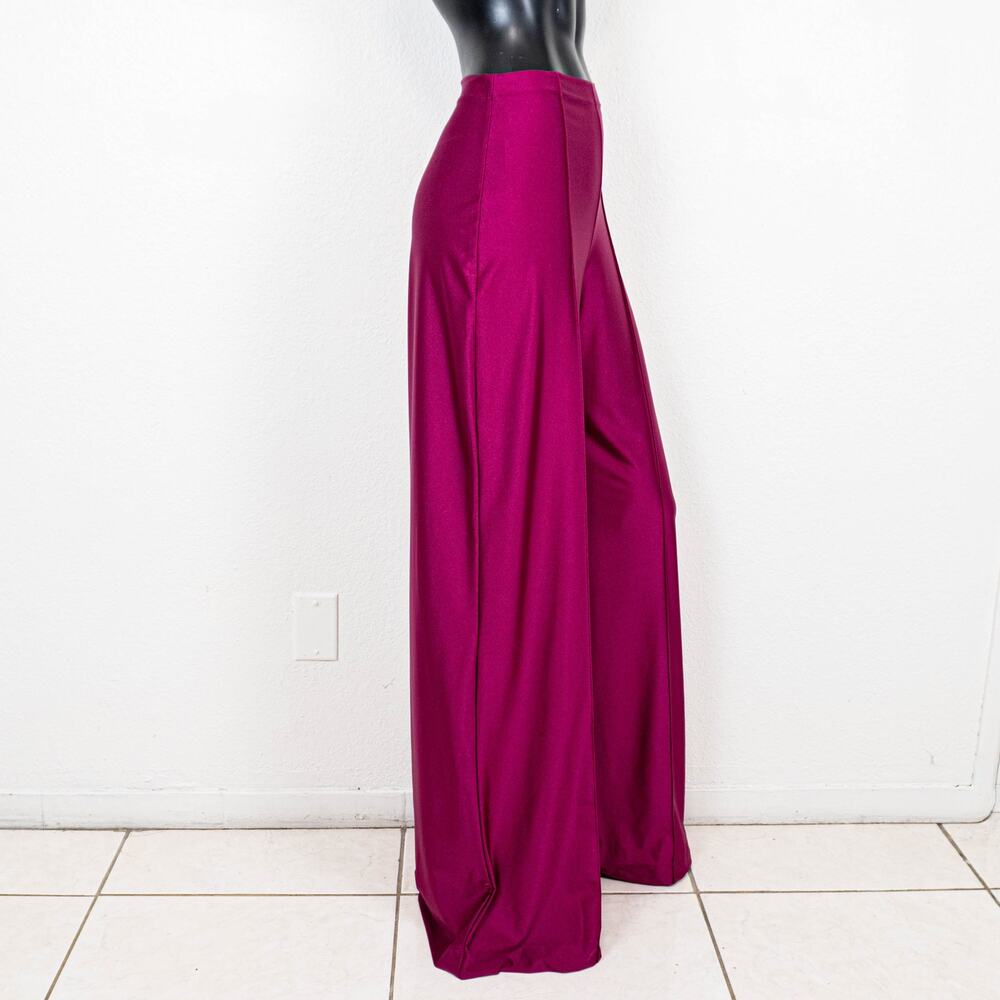 Ripley Rader SATEEN Stretch Wide Leg Pants Slate Magenta 3(M) - Picture 4 of 11